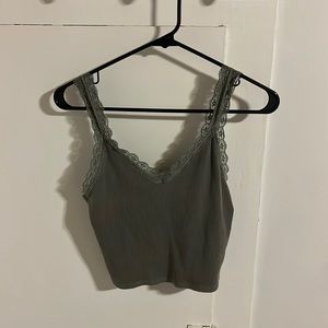 cropped tank top